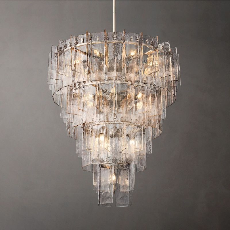 Sharon Multi-Layer Round Chandelier 47"