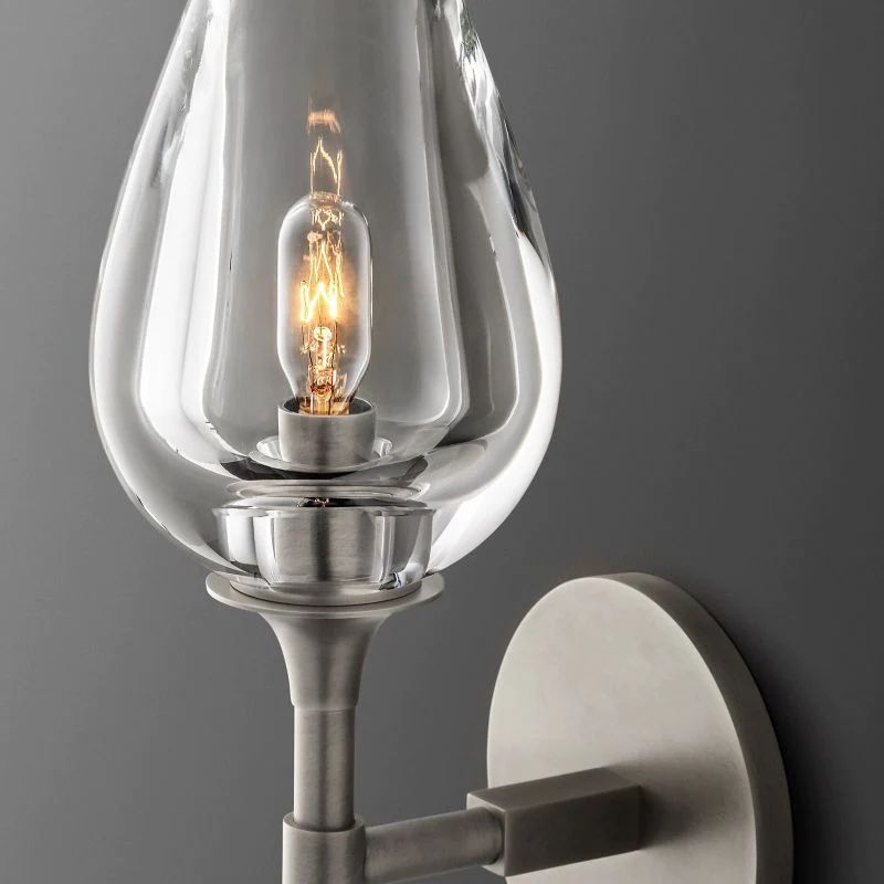 Tulip Glass Wall Sconce