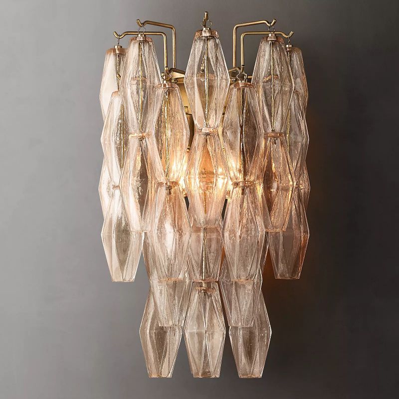 Vicky Clear Glass Wall Sconce