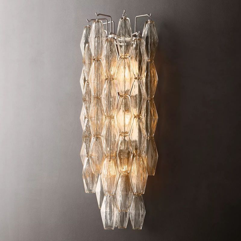 Vicky Clear Glass Wall Sconce