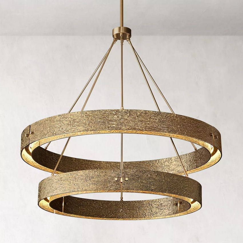 Baldr Two-Tier Round Chandelier 36"