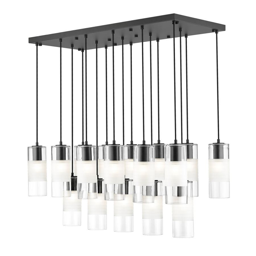 Zohar Glass Linear Chandelier