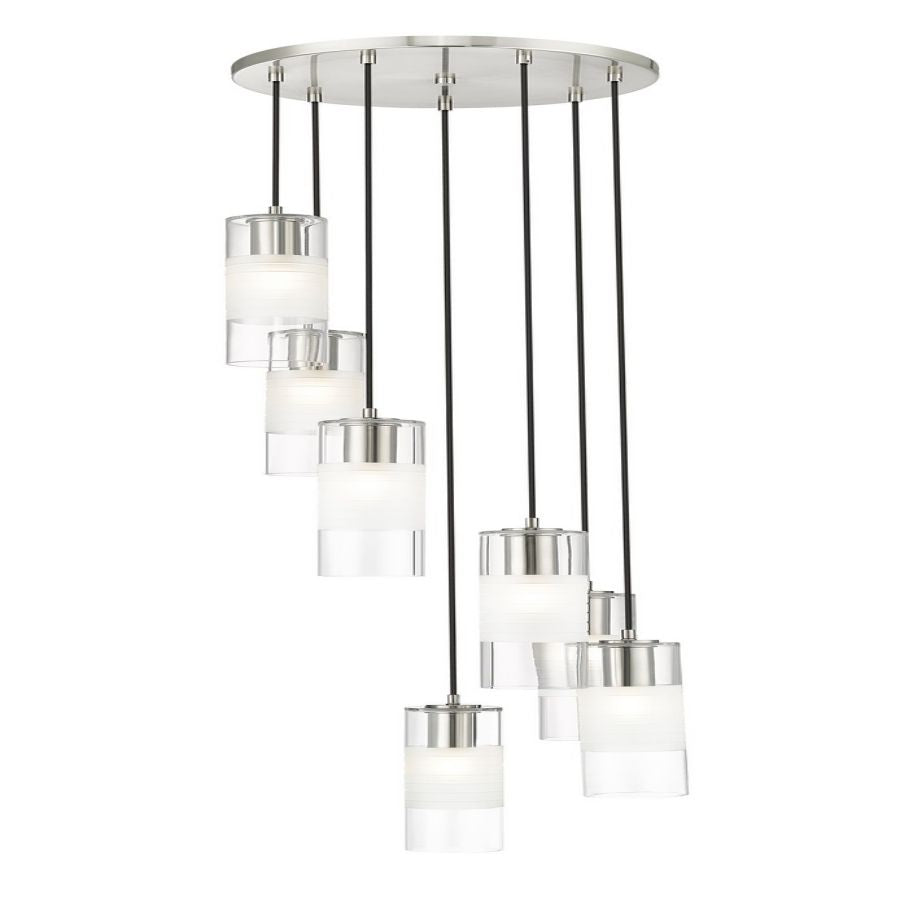 Zohar Glass Round Chandelier