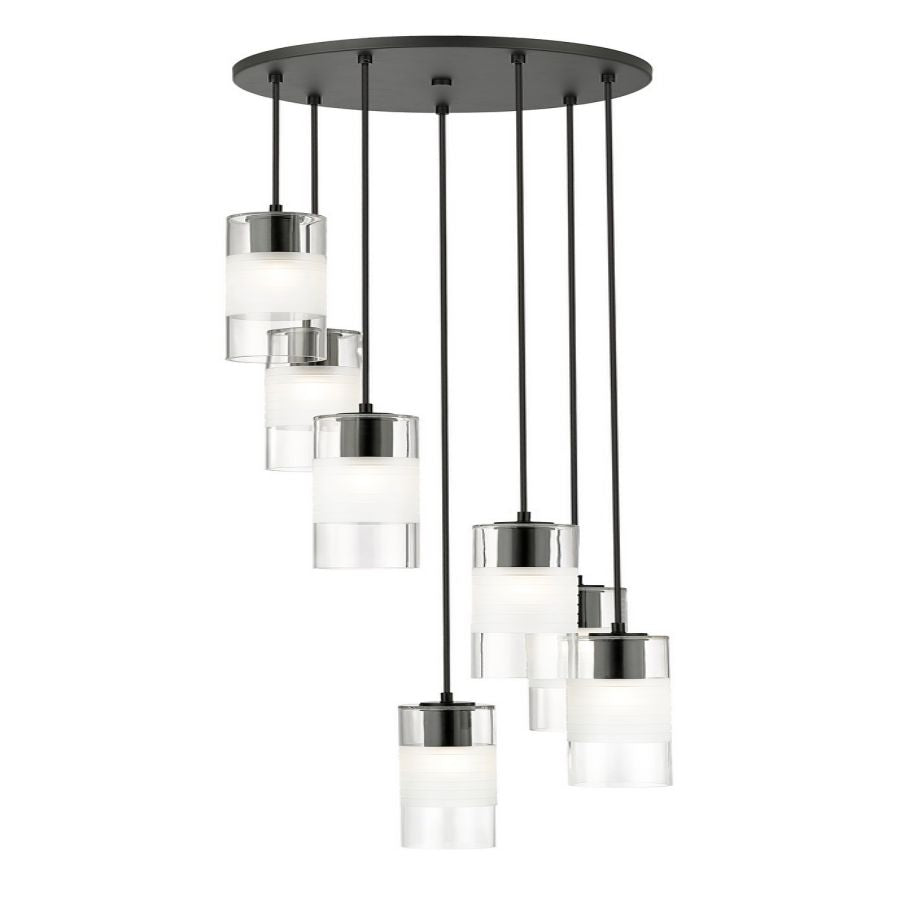 Zohar Glass Round Chandelier