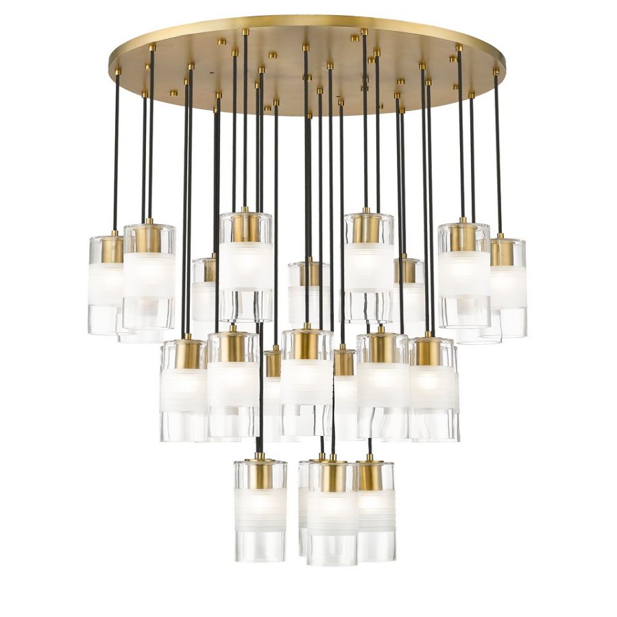 Zohar Glass Round Chandelier